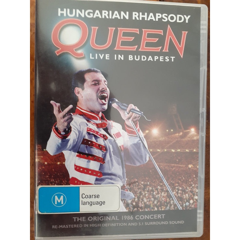 Queen – Hungarian Rhapsody – Live In Budapest – DVD-V, NTSC – Very Good (VG)