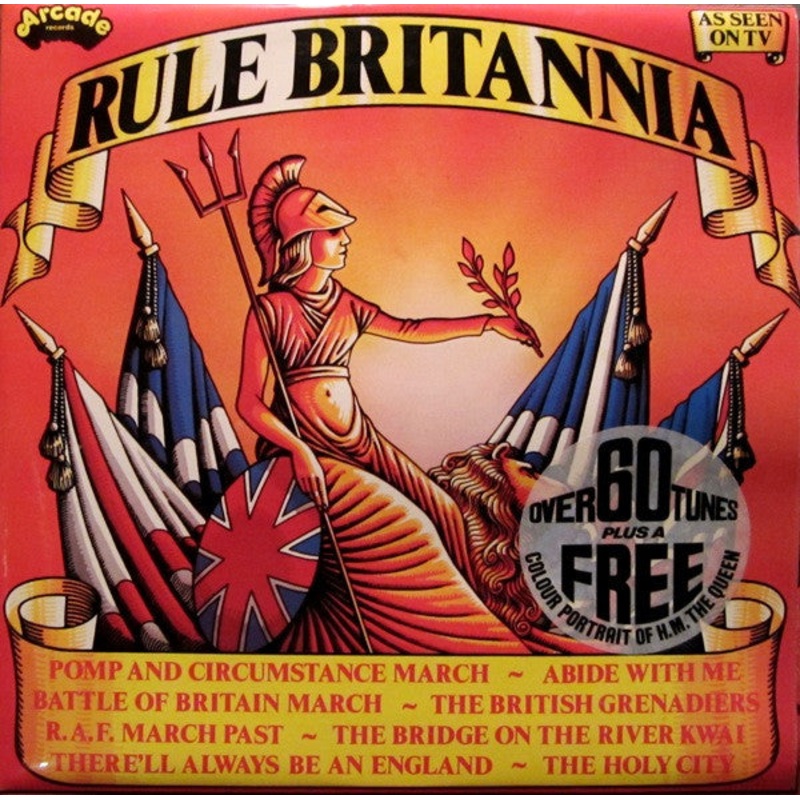 Various – Rule Britannia – 2xLP, Comp – Near Mint (NM or M-)