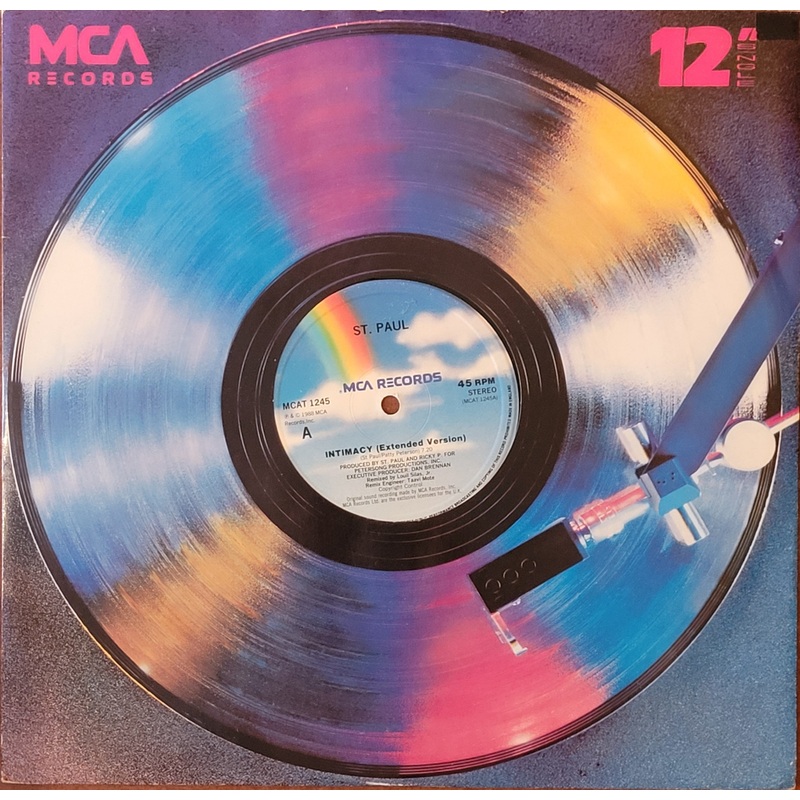 St. Paul – Intimacy (Extended Version) 12 Single