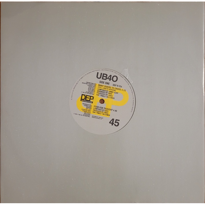 UB40 – Many Rivers To Cross 12 Single