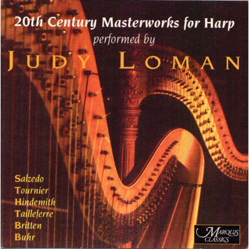 USED CD – Judy Loman  20th Century Masterworks For Harp
