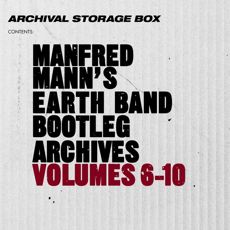 5CD – Manfred Manns Earth Band – Bootleg Archives Vols 6-10