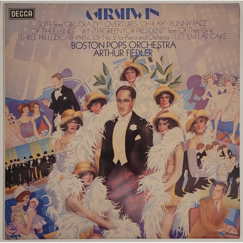 Arthur Fielder / Boston Pops Orchestra – Gershwin Lp