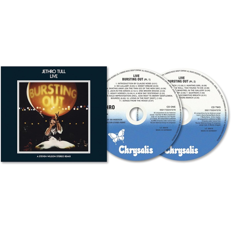 2CD – Jethro Tull – Bursting Out (Steven Wilson Mix)