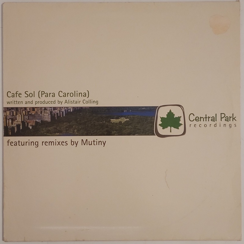Alistair Colling – Cafe Sol (Para Carolina) 12 Single