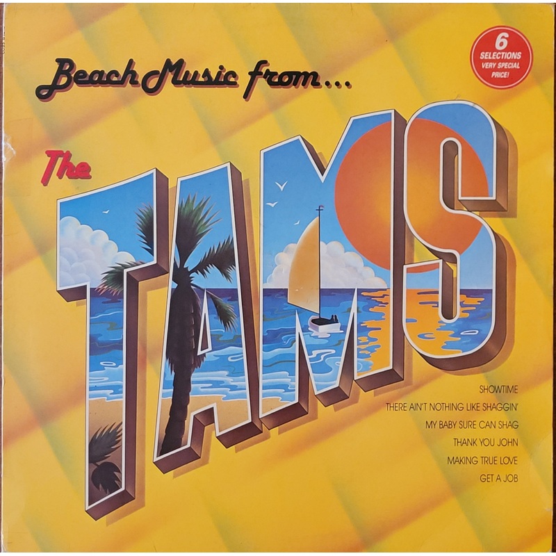 The Tams – Beach Music From The Tams Lp