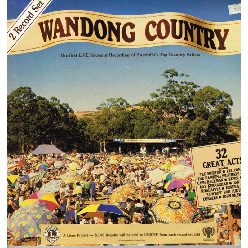 Various – Wandong Country – 2xLP, Album, Liv – Very Good Plus (VG+)