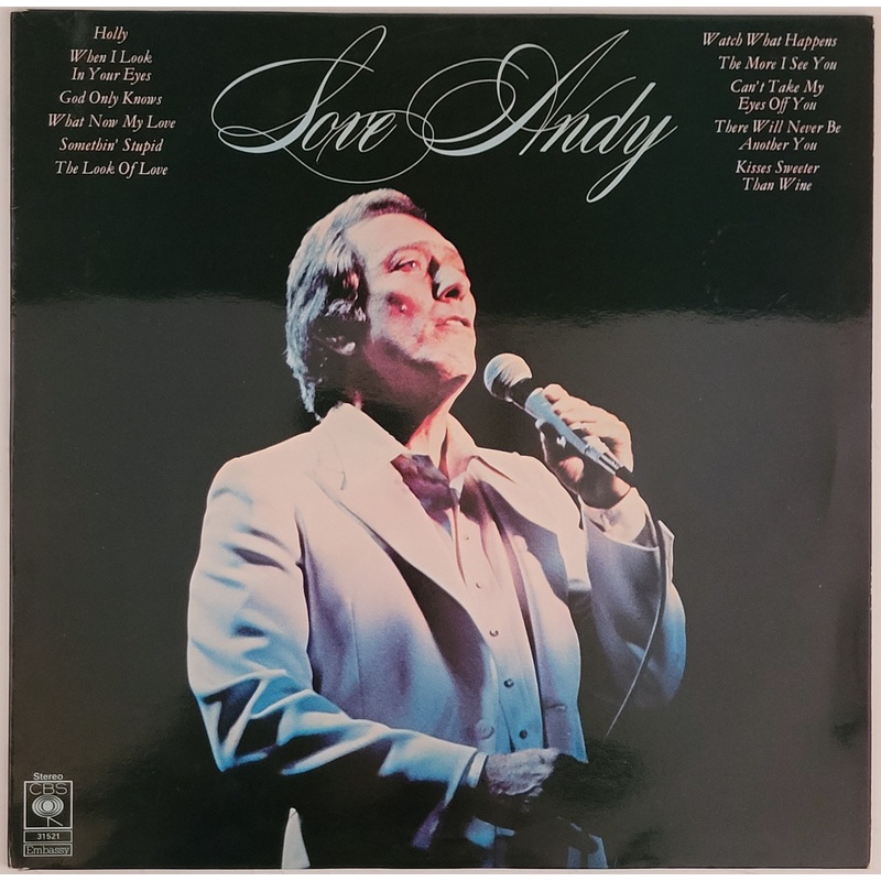 Andy Williams – Love, Andy Lp