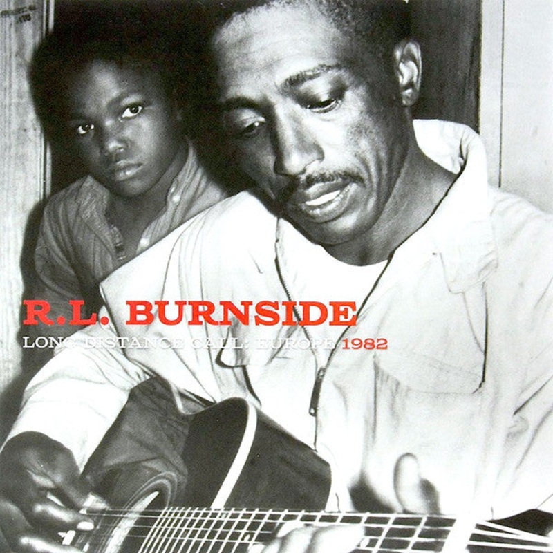 R.L. Burnside – Long Distance Call: Europe 1982 – LP, RP – Mint (M)
