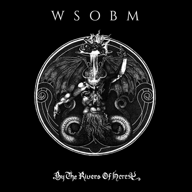 WHITE SNAKE OF BLACKENED MAZE – By The Rivers Of Heresy LP (Black/White Splatter Vinyl)