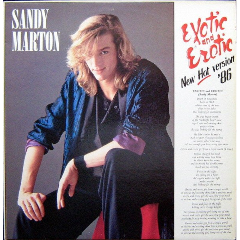 Sandy Marton – Exotic And Erotic (New Hot Version ’86) – 12 – Near Mint (NM or M-)