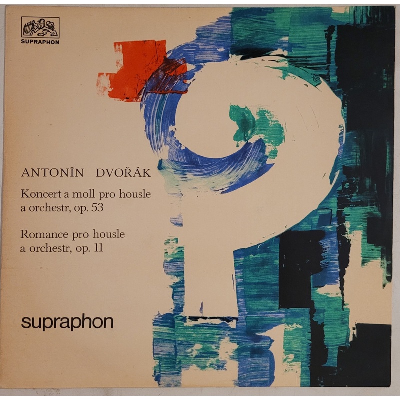 Antonn Dvok, Karel Anerl, Josef Suk, The Czech Philharmonic Orchestra  Koncert A Moll Pro Housle A Orchestr, Op. 53 / Romance Pro Housle A Orchestr, Op. 11
