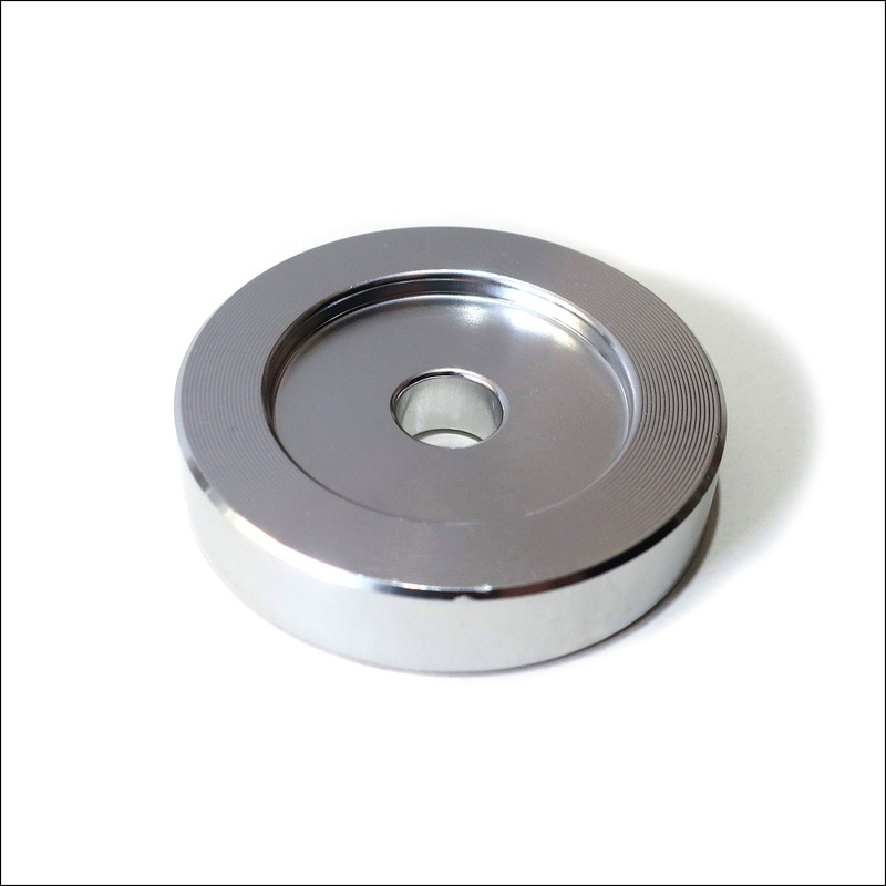 45 Adapter for 7 Vinyl Records Aluminium