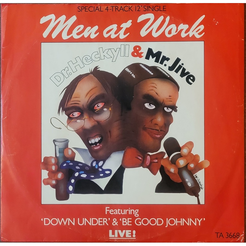 Men At Work – Dr. Heckyll & Mr. Jive 12 Single