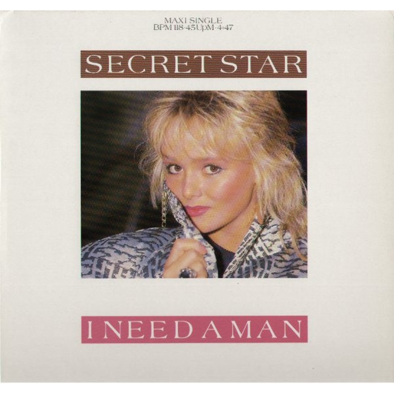 Secret Star – I Need A Man – 12, Maxi – Very Good Plus (VG+)