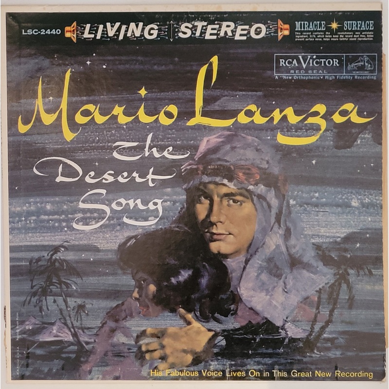 Mario Lanza – The Desert Song Lp