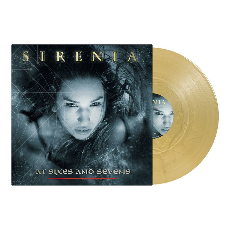 SIRENIA – At Sixes And Sevens LP (Clear/Gold Marble Vinyl) (Pre-order)