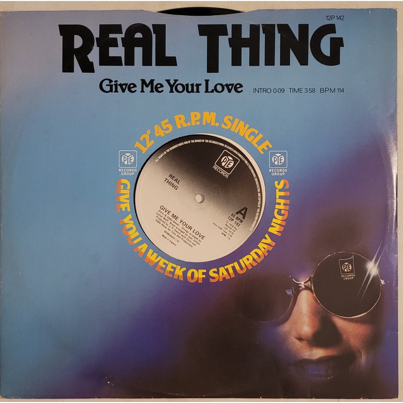 Real Thing – Give Me Your Love / You Can’t Force The Funk 12 Single