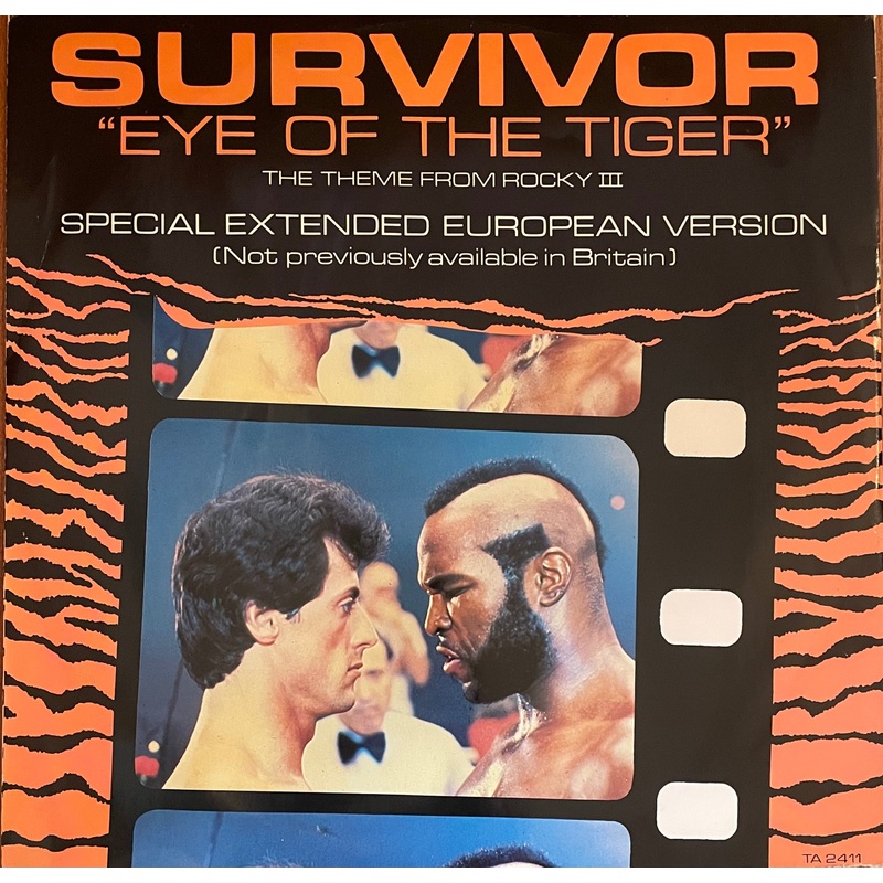 Survivor – Eye Of The Tiger 12 Single