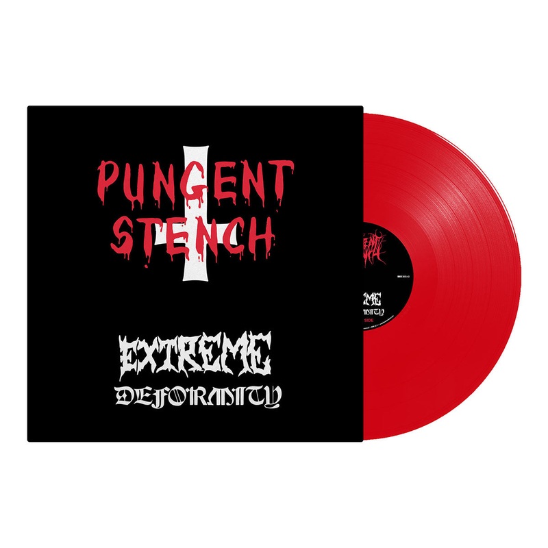 PUNGENT STENCH – Extreme Deformity LP (Transparent Red Vinyl)