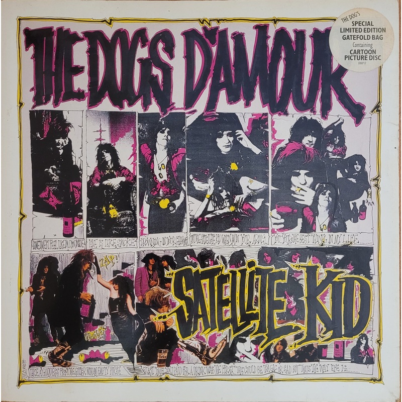 The Dogs D’Amour – Satelite Kid 12 Single (Picture Disc, Gatefold Part One Of The Cartoon Story)
