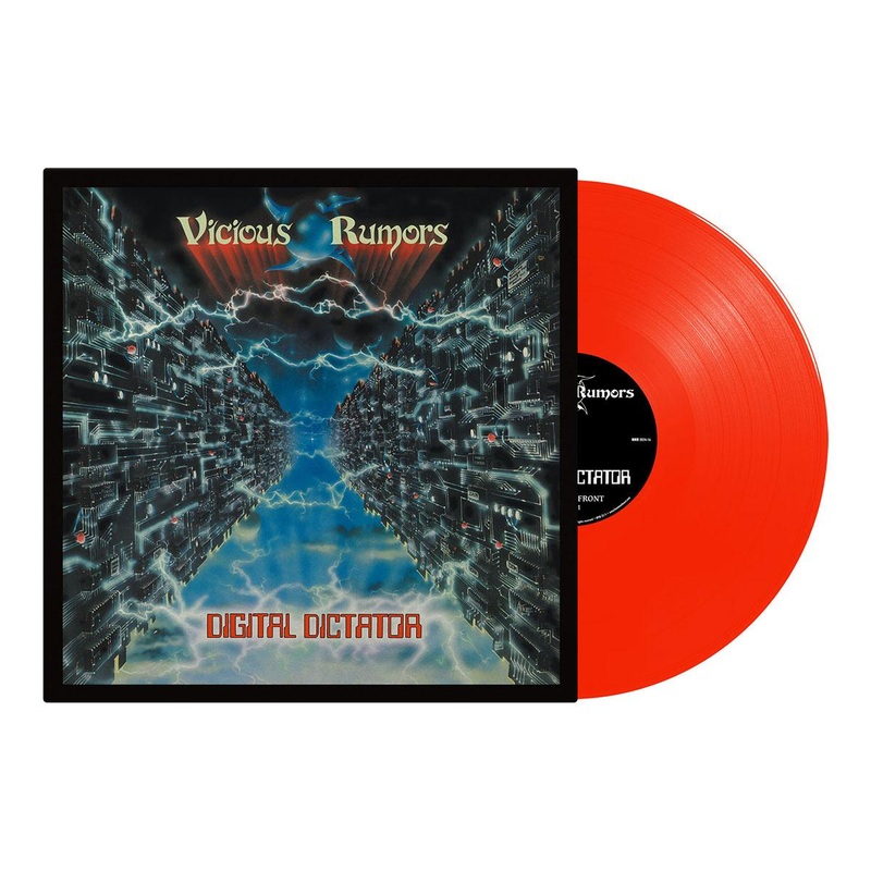 VICIOUS RUMORS – Digital Dictator LP (Transparent Red Vinyl)