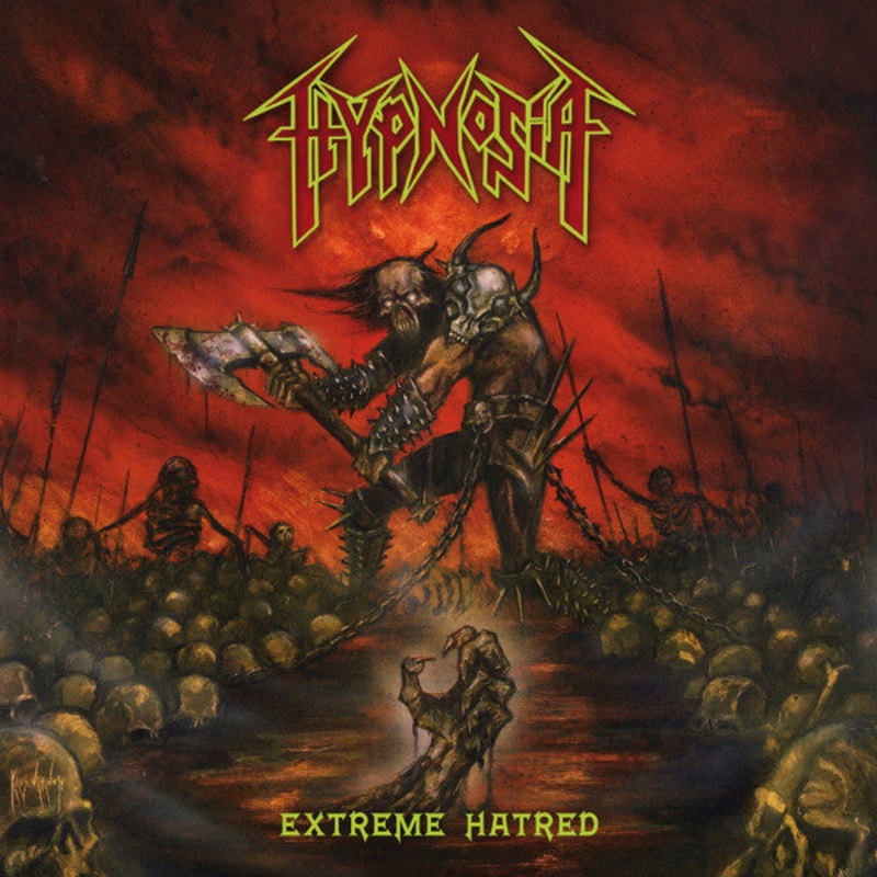 HYPNOSIA – Extreme Hatred LP (Clear/Red/Green Splatter Vinyl)