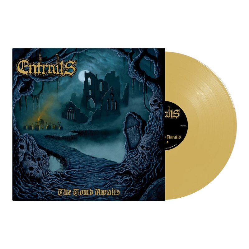 ENTRAILS – The Tomb Awaits LP (Beer Vinyl)