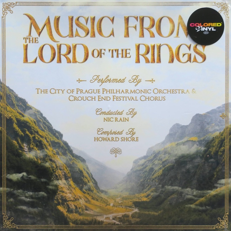 ‘Music From The Lord Of The Rings’ Soundtrack by Howard Shore GREEN Vinyl LP