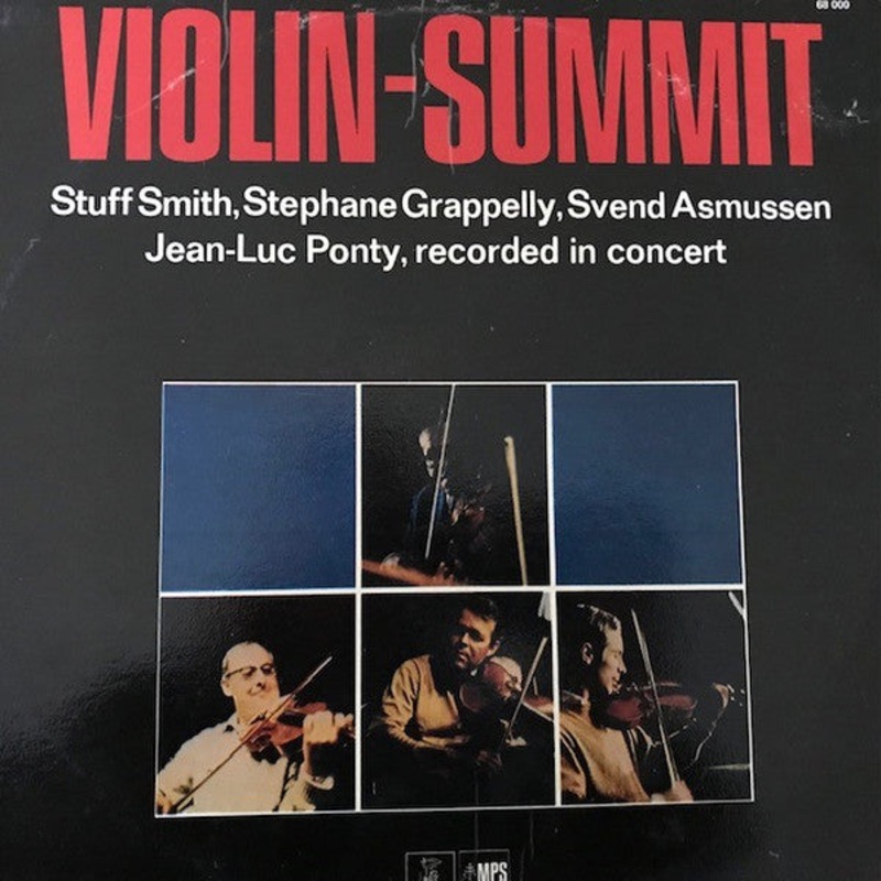 Stuff Smith, Stphane Grappelli, Svend Asmussen, Jean-Luc Ponty – Violin-Summit – LP, Album, RE – Near Mint (NM or M-)