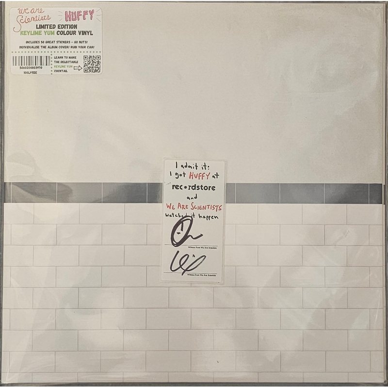 We Are Scientists – Huffy Lp (Ltd (100) Keylime Yum + Signed Sticker)