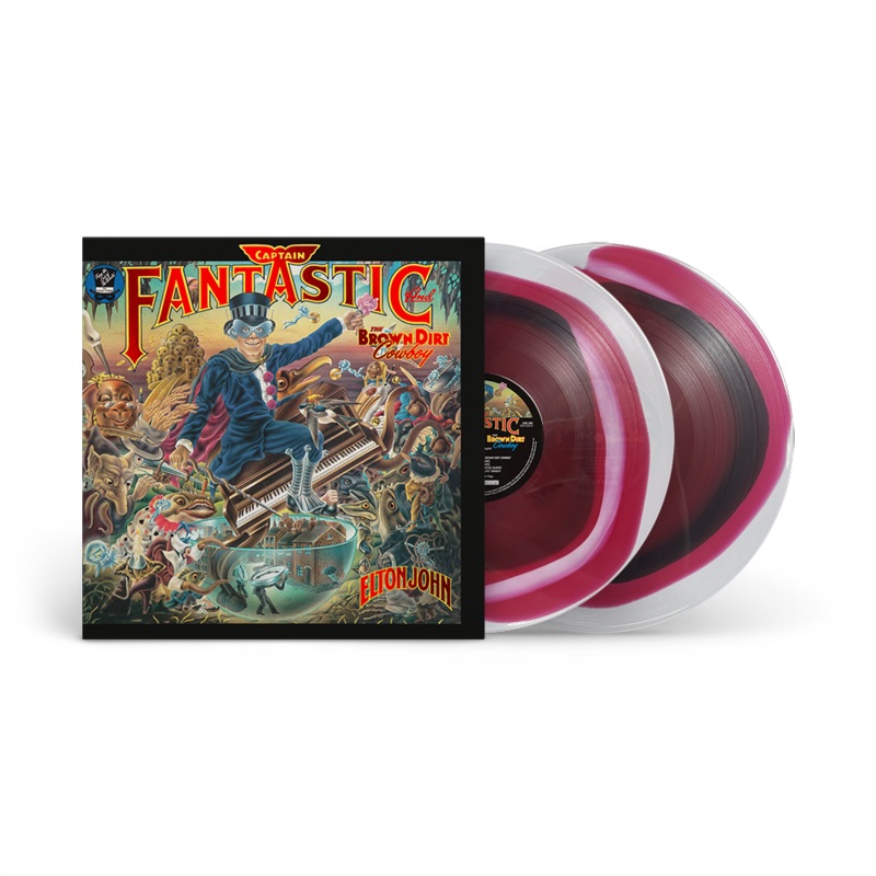 Captain Fantastic and the Brown Dirt Cowboy (50th Anniversary Edition) Tri-Color 2LP