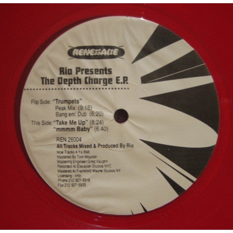Rio – The Depth Charge E.P. – 12, EP, TP, Tra – Near Mint (NM or M-)