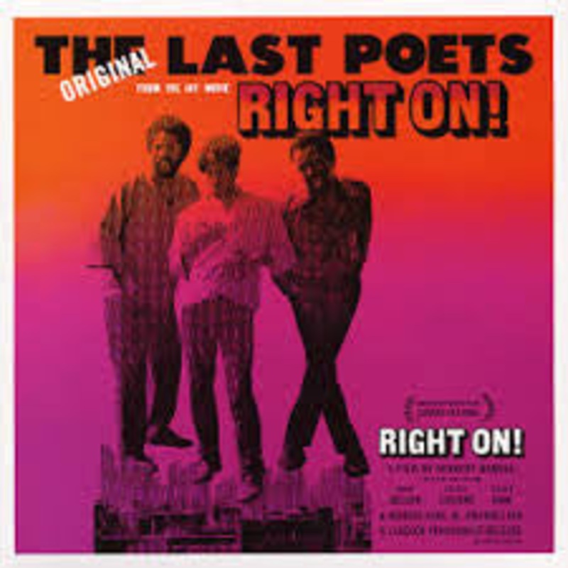 The Last Poets – Right On! (Original Soundtrack) – LP, Album, RE, Gat – Mint (M)