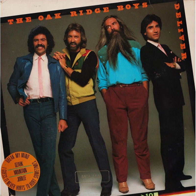 The Oak Ridge Boys – Deliver – LP, Album, Pin – Mint (M)