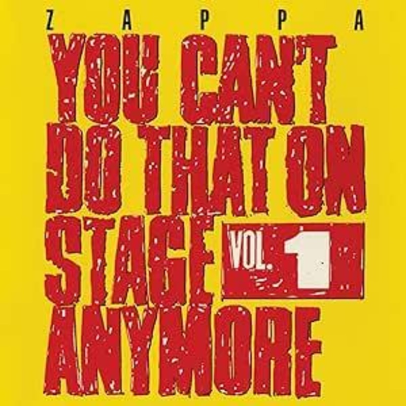You Cant Do That On Stage Anymore Volume 1