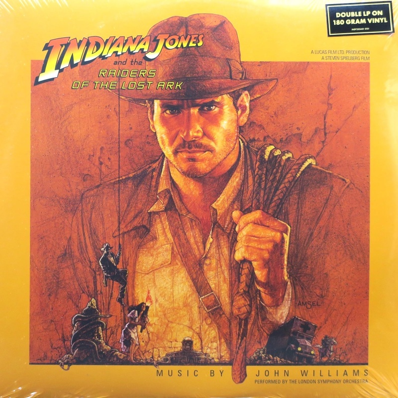 ‘INDIANA JONES AND RAIDERS OF THE LOST ARK’ Soundtrack (John Williams) 180g Vinyl 2LP