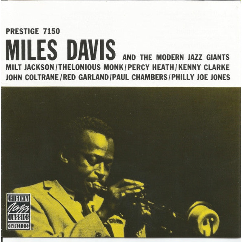 USED CD – Miles Davis  Miles Davis And The Modern Jazz Giants