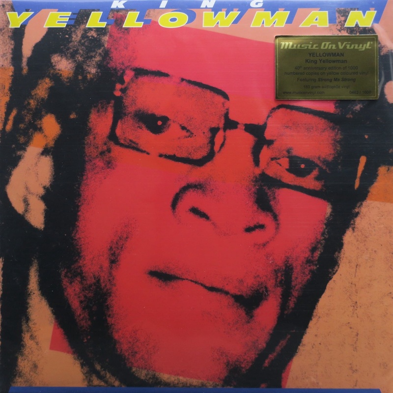 YELLOWMAN ‘King Yellowman’ 180g YELLOW Vinyl LP (1984 Dub/Dancehall)