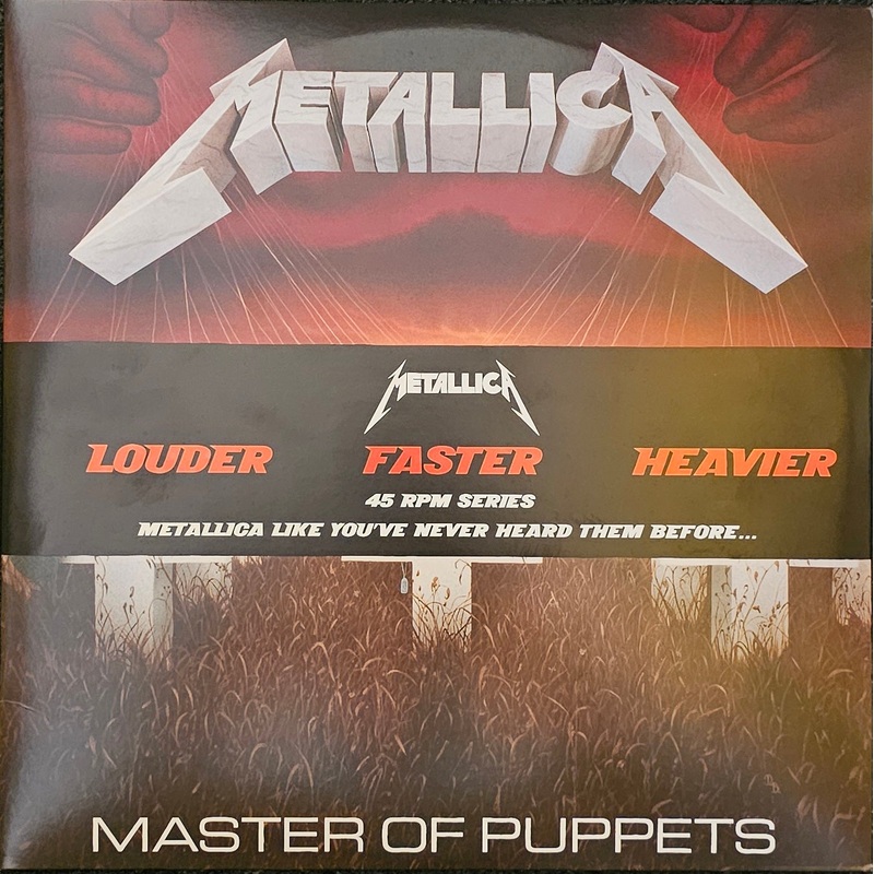 Metallica – Master Of Puppets Lp (Ltd 45rpm Half Speed Master)