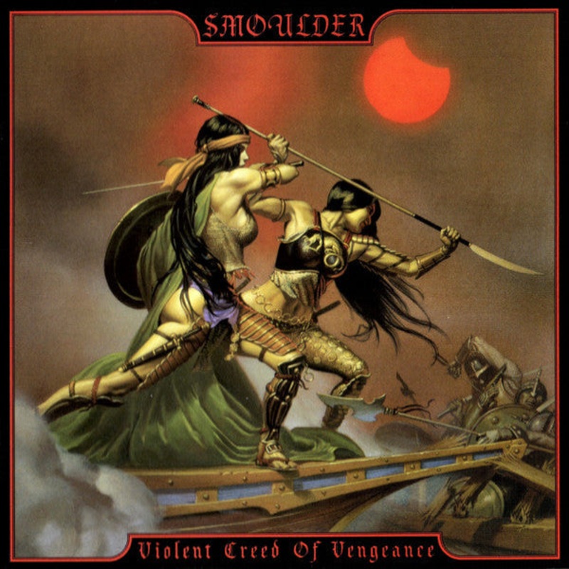 SMOULDER – Violent Creed Of Vengeance LP (Orange Vinyl)
