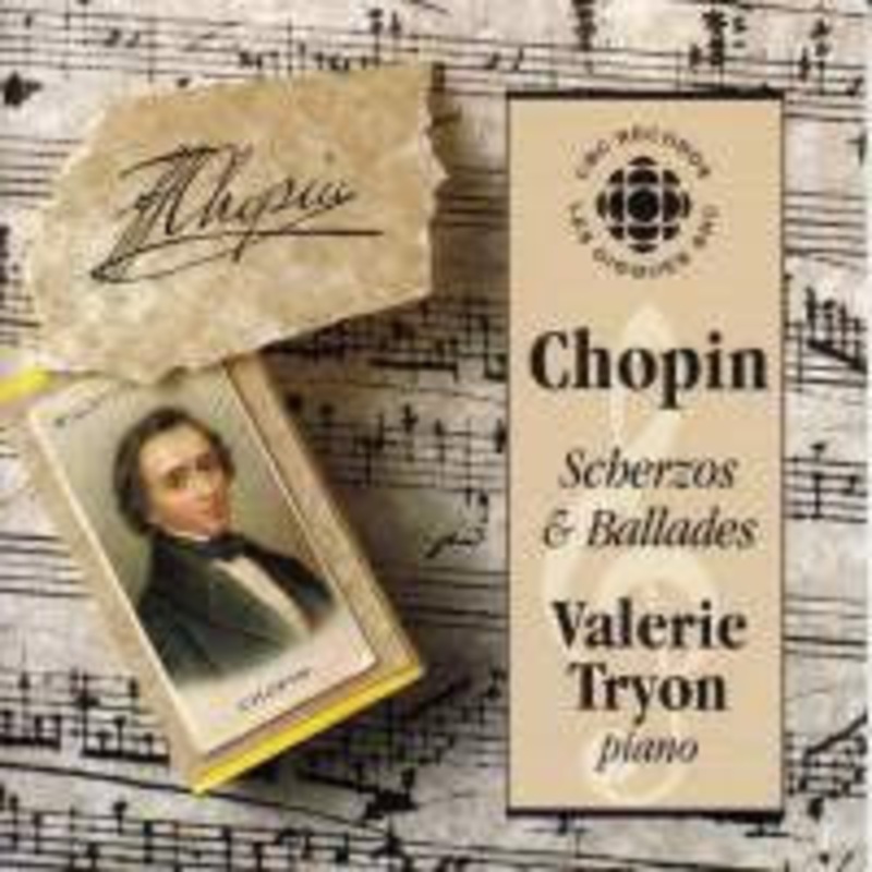 USED CD – Chopin – Valerie Tryon  Chopin Scherzos & Ballades