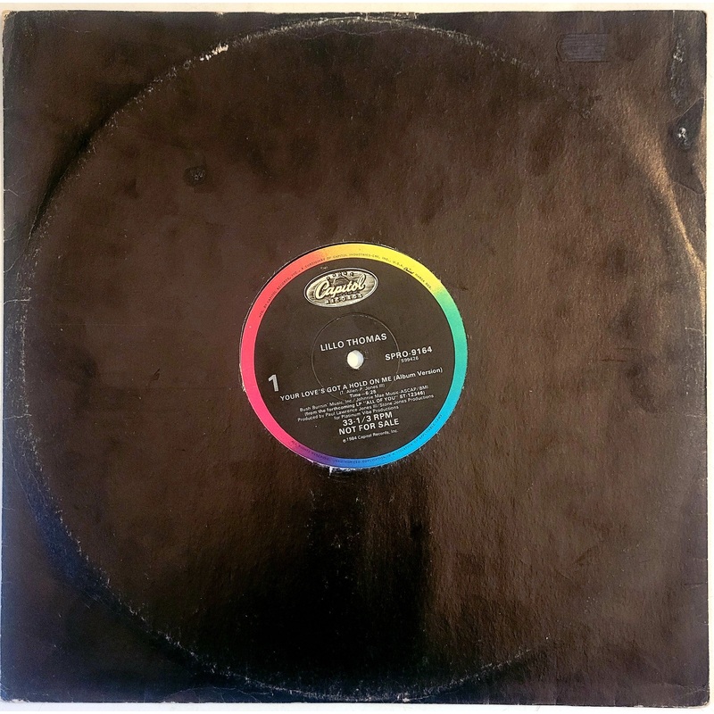 Lillo Thomas – Your Love’s Got A Hold On Me 12 Single (Promo)