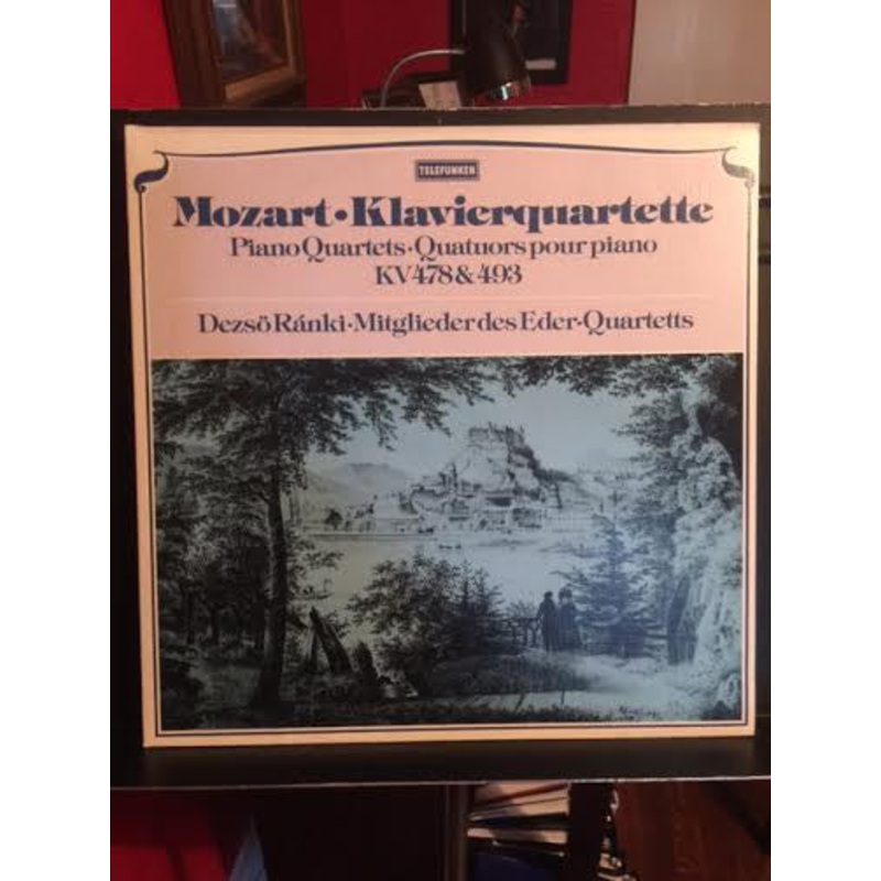 Wolfgang Amadeus Mozart, Dezs Rnki, der Quartet – Klavierquartette – Piano Quartets – Quatuors pour piano KV 478 & 493 – LP, Album – Near Mint (NM or M-)