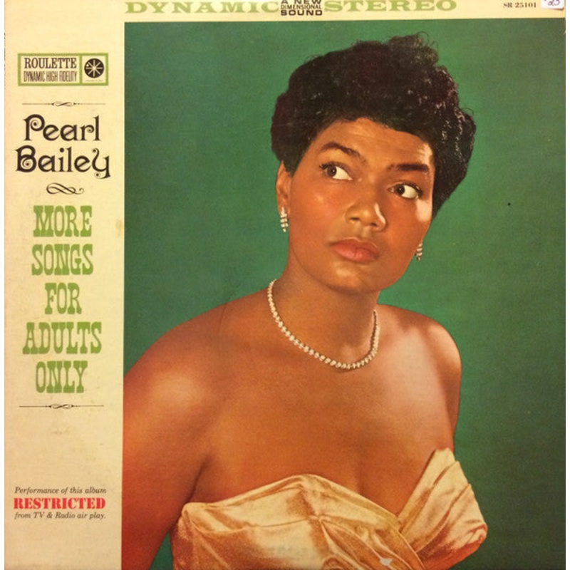 Pearl Bailey – More Songs For Adults Only – LP, Album, RE – Very Good (VG)