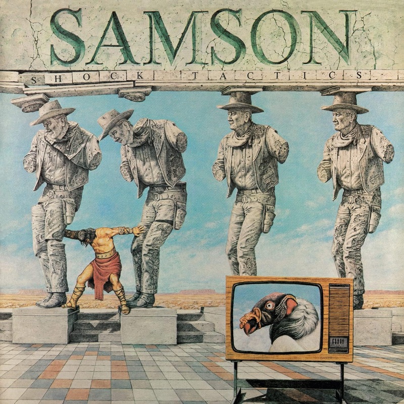 Samson – Shock Tactics Lp (Ltd Green)
