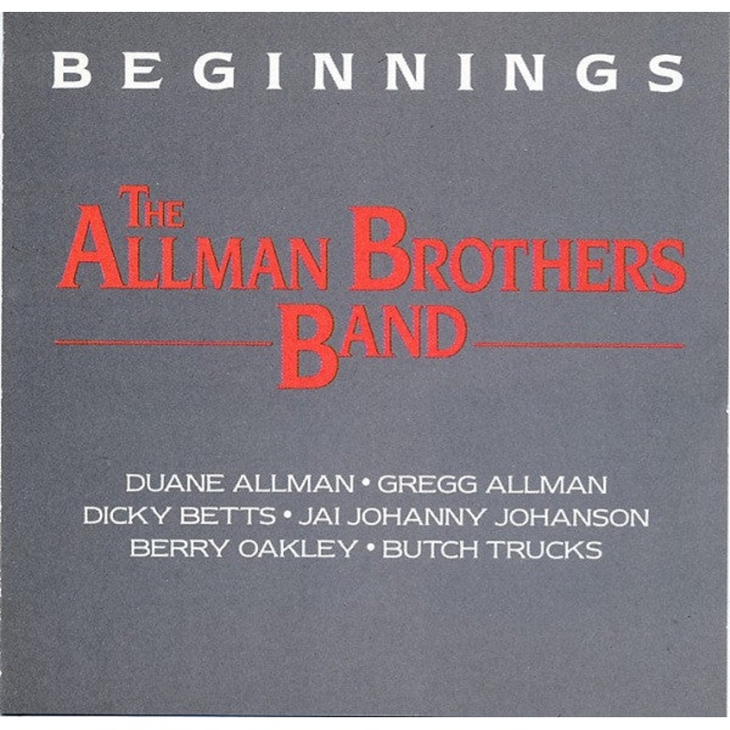 USED CD – The Allman Brothers Band  Beginnings