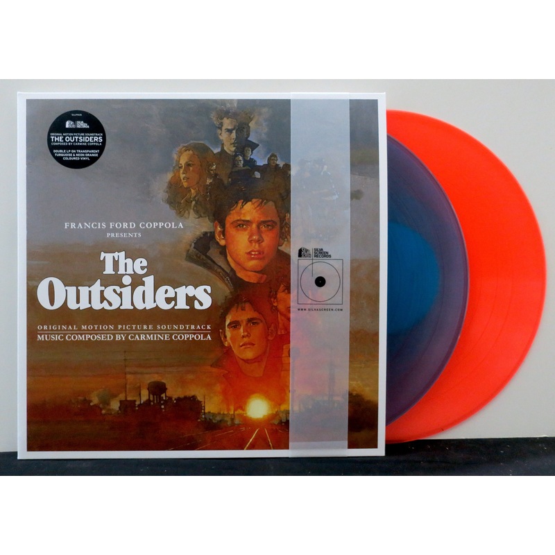 ‘OUTSIDERS’ Soundtrack ORANGE/BLUE Vinyl LP (Stevie Wonder)