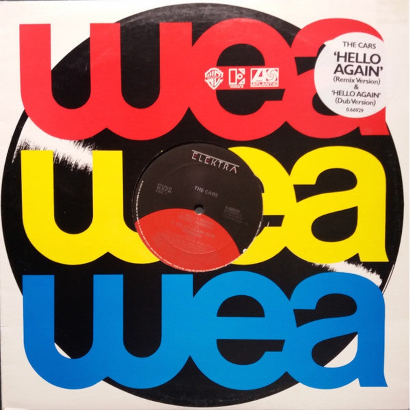The Cars – Hello Again – 12, Single – Near Mint (NM or M-)