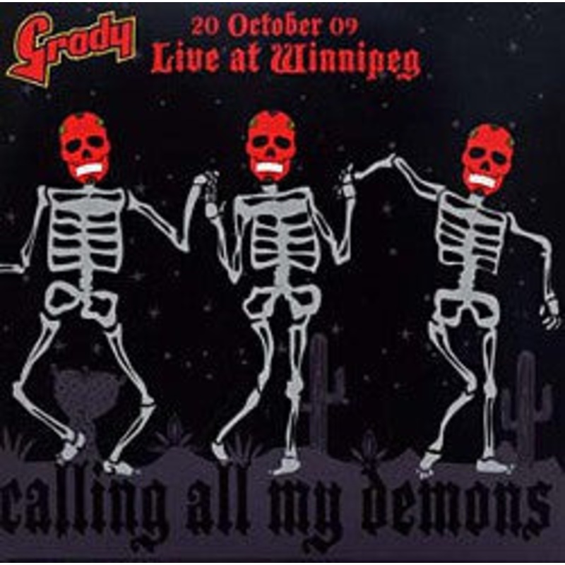 USED CD – Grady  Calling All My Demons Live